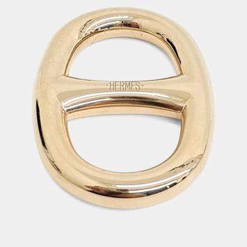 مملوكة مسبقًا Hermes Metal Scarf Ring
