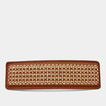 مملوكة مسبقًا إليسا مشبك شعر مطلي بالفضة من هيرمس