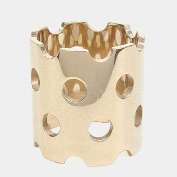 Pre Owned Hermes Gold  Scarf Ring