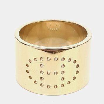 Pre Owned Hermes Gold Scarf Ring