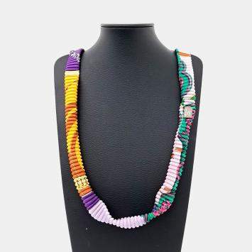 مملوكة مسبقًا Hermes Petit H silk necklace