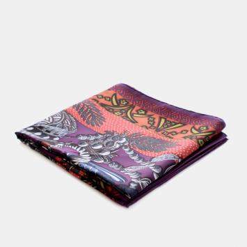 Pre Owned Hermes Zenobie Reine De Palmyre Silk Scarf 90