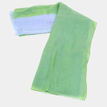 Pre Owned Hermes Multicolor Cashmere Silk Shawl And Muffler