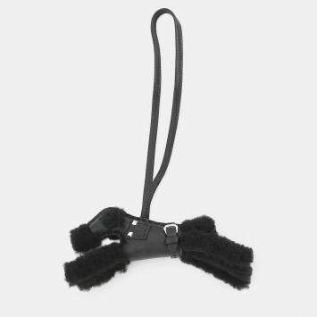 مملوكة مسبقًا Hermes Buddy Punk Black Lambskin Mouton