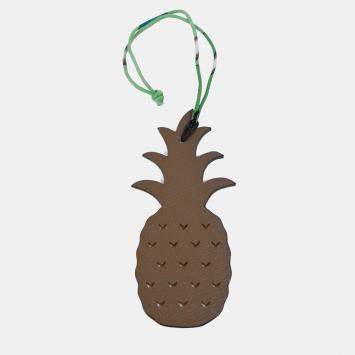 Pre Owned Hermes Petit H Pineapple Bag Charm