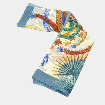 مملوكة مسبقًا Hermes Multicolor Cotton  shawl and scarf