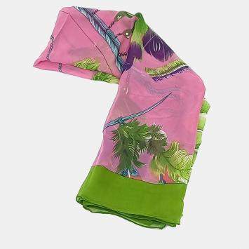 مملوكة مسبقًا Hermes Multicolor silk scarf