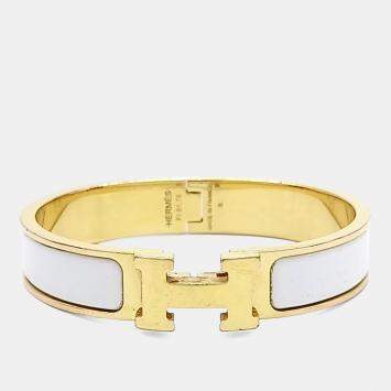 مملوكة مسبقًا كليكاش معدن مطلي بالذهب من هيرمس