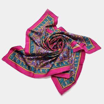 Pre Owned Hermès Multicolor Silk scarf