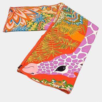 Pre Owned Hermès Multicolor silk scarf