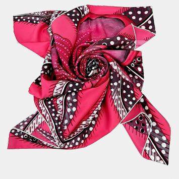 مملوكة مسبقًا Hermès Multicolor silk scarf