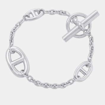 مملوكة مسبقًا Hermes Farandole Bracelet Size Lg Sv925