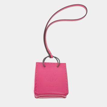 Pre Owned Hermès Sac Orange Bag Charm (Y)