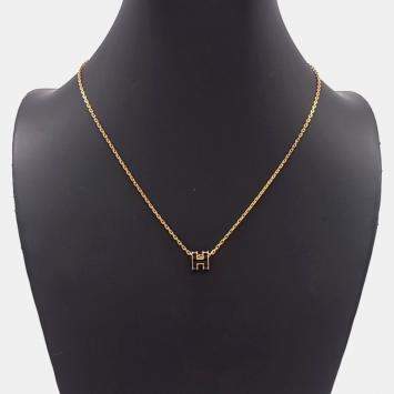 Pre Owned Hermès Pop H Mini Necklace