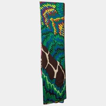 Pre Owned Hermès Multicolor The Three Graces Cashmere & Silk Shawl