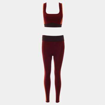 Hermes Red Yoga Set XS