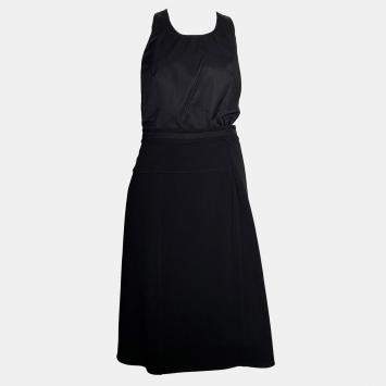 مملوكة مسبقًا Hermes Black Midi Dress M