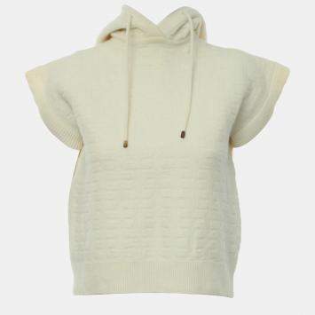 Pre Owned Hermes Cotton Hooded Outer FR 34