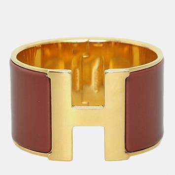 Hermes Clic H Bangle Bracelet