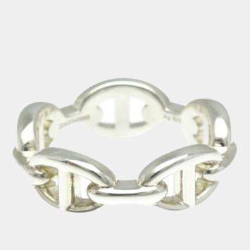 Hermes Silver Chaine d'ancre Bracelet
