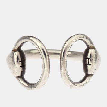 Pre Owned Hermes Ring Nausicaa SV925 Silver #51
