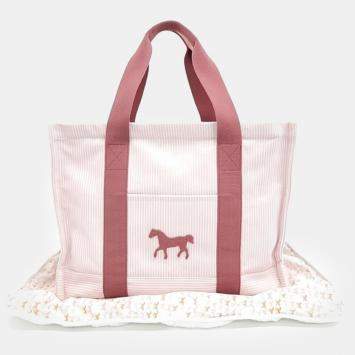 Pre Owned Hermes Pink Baby Nappy Handbag