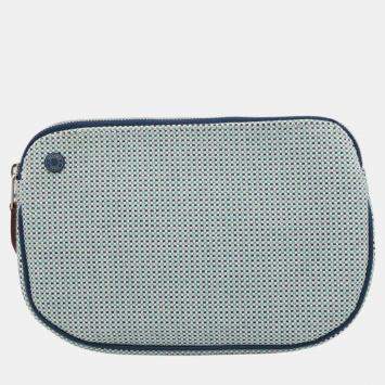 Hermes Marine Canvas Medium Pouch