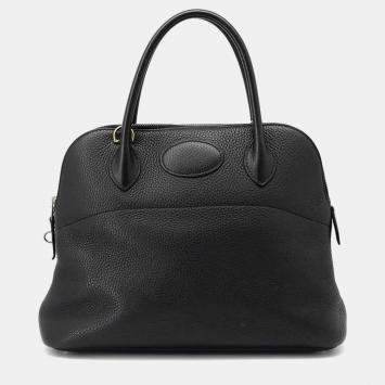 Hermes Bolide Black Taurillon Clemence Size 31