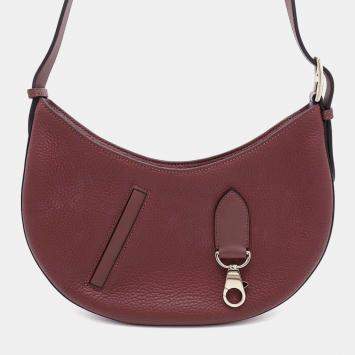 Pre Owned Hermes Petit Arson Rouge H Togo Leather Bag