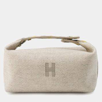 Hermes Sagle Wool PM Bride-a-Brac Pouch Bag
