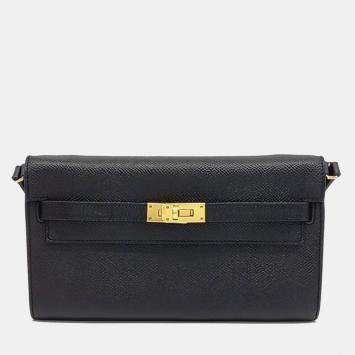 Hermes Black Togo Leather Kelly