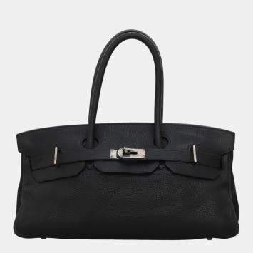 Hermes Black Birkin Bag