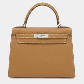 Hermès Gold Epsom Kelly Sellier 28