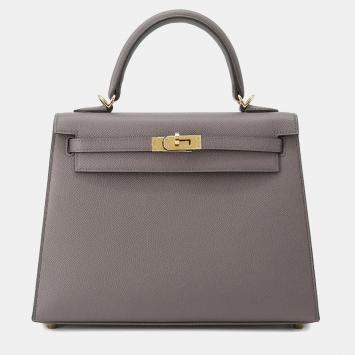 Hermes Etain Epsom Kelly Sellier Size 25
