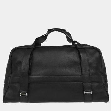 Hermes Arion 50 Black Taurillon Novillo Travel Handbag