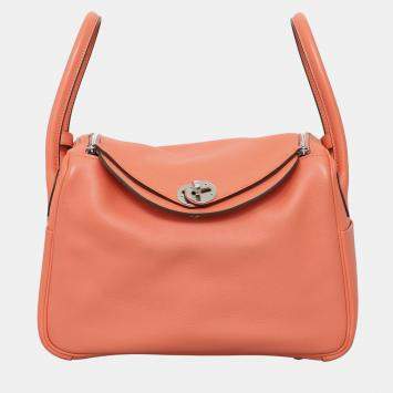 Hermes Lindy 26 Orange Bag