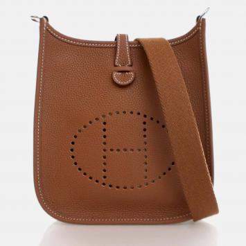 Hermes Evelyne TPM 16 Gold Clemence Bag