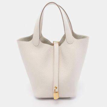 Hermes Picotin Lock Griper Leather Bucket Bag