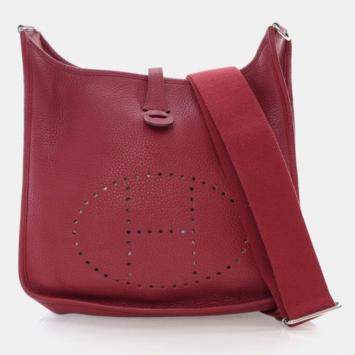Hermes Rouge Clemence Evelyne III PM