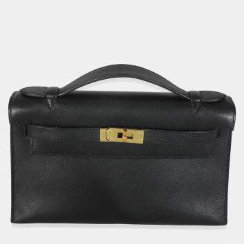 【HERMES】Calfskin and silk pouch Silky Pouch 20 | Hermès Mainland China