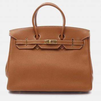 Pre Owned Hermes Birkin 35 Gold