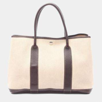 Pre Owned Hermes Garden Party PM Marron