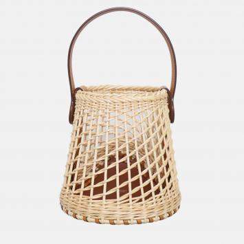 Pre Owned Hermes Butler Wicker Sabot Picnic Bag