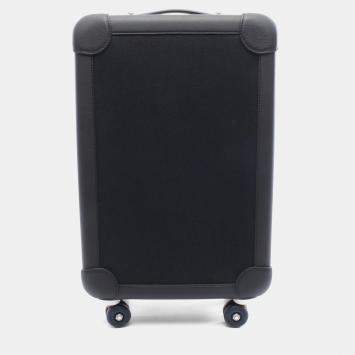 Pre Owned Hermes RMS Cabin Black Canvas and Leather Travel Bag