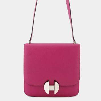 Pre Owned Hermes Rose Purple Evercolor Bag