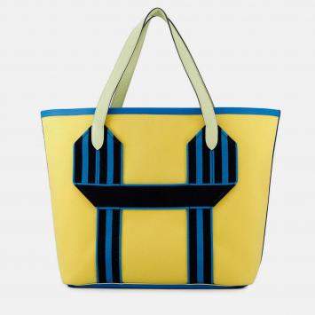 Pre Owned Hermes Pur Sangle Multicolor Taurillon Clemence Sangle Woolie