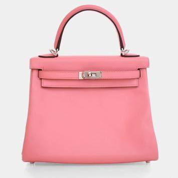 Pre Owned Hermes Rose d’Été Swift Kelly 25