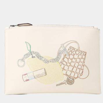 Pre Owned Hermes Vid Ton Sac Nata Swift Leather Size Pm