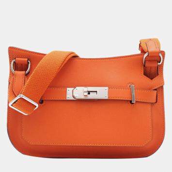 Pre Owned Hermes Orange Swift Mini Jypsiere