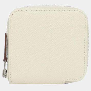 Pre Owned Hermes Lucky Daisy Silk In Porte-Monnaie Wallet